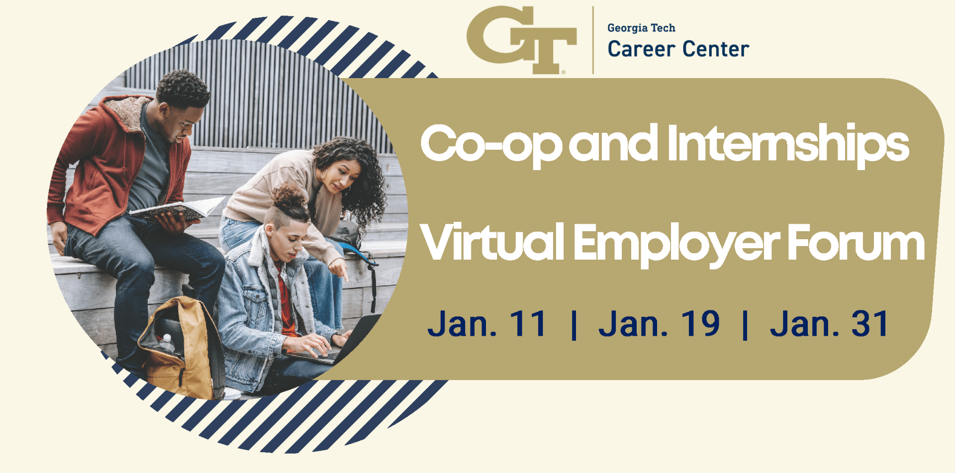 Co-op & Internship Virtual Employer Forum banner